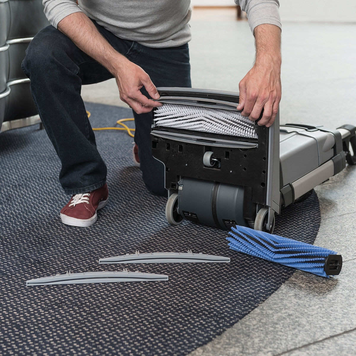 Clarke® MA10™ 12E Small Area Upright Floor Scrubber (Hard Floor & Carpet Options)