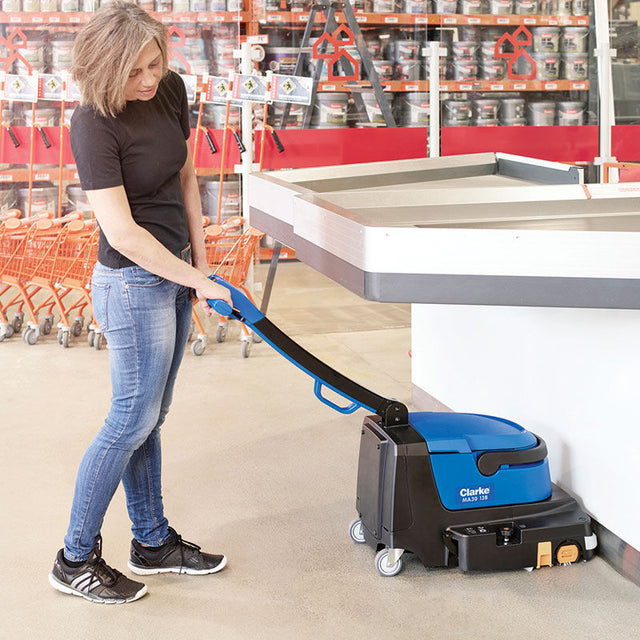 Clarke® MA30™ 13B Micro Floor Scrubber w/ Cylindrical Brush - 1.6 Gallons