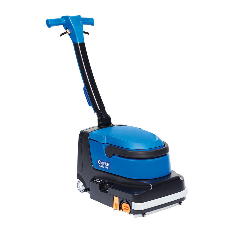 Clarke® MA30™ 13B Micro Floor Scrubber w/ Cylindrical Brush - 1.6 Gallons