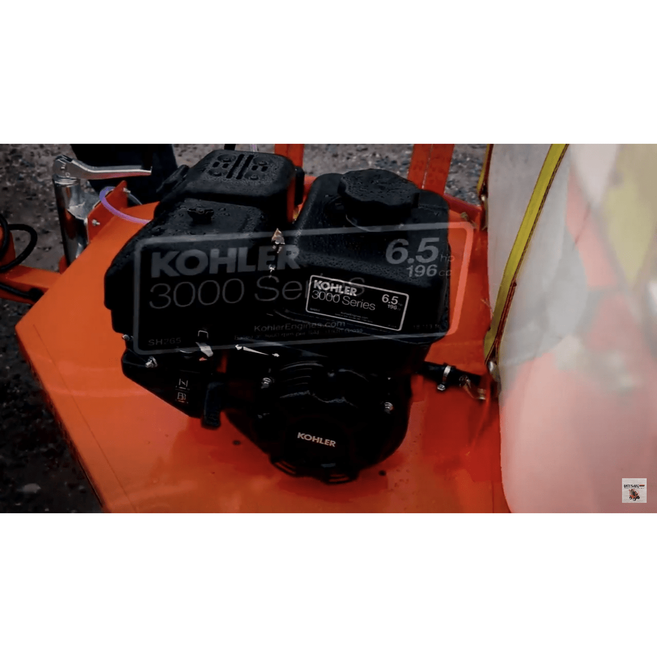 Easy-Kleen Commercial Pressure Washer Trailer, Cold Water, 3 GPM, 2700 PSI, RV Wash/Car Lot - RVWASH100-6.5